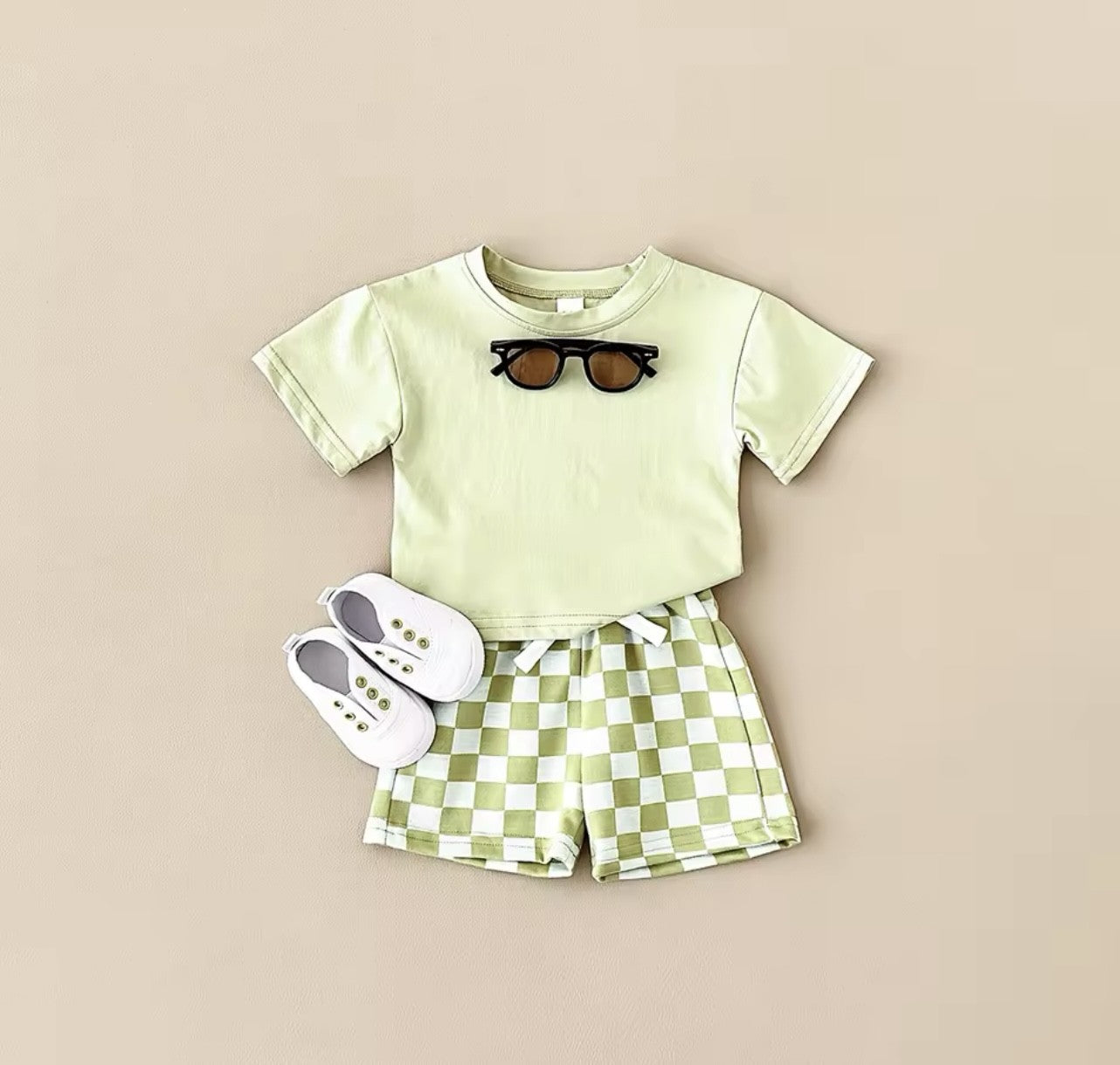 Minty Fresh Checker Summer Set