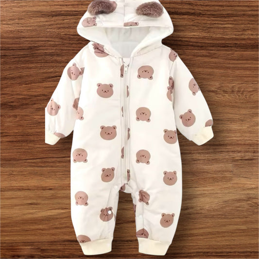 Baby bear pramsuit - super comfy & soft!