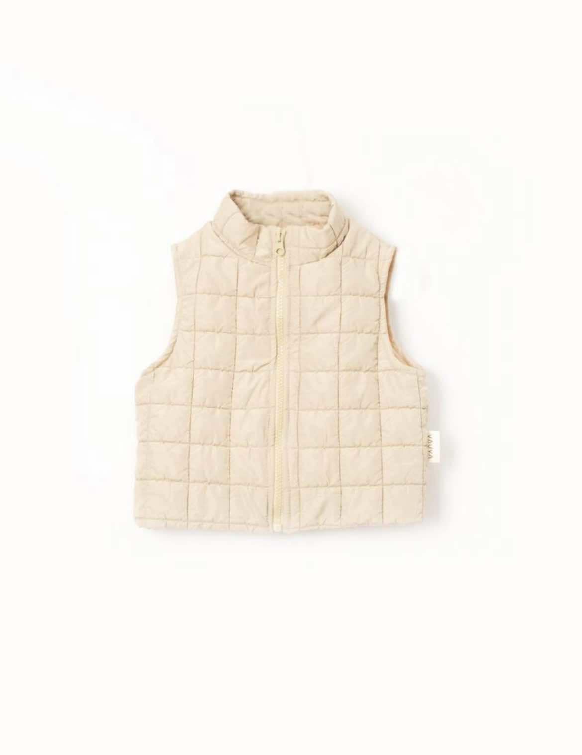 Body Warmer - Cream & Soft