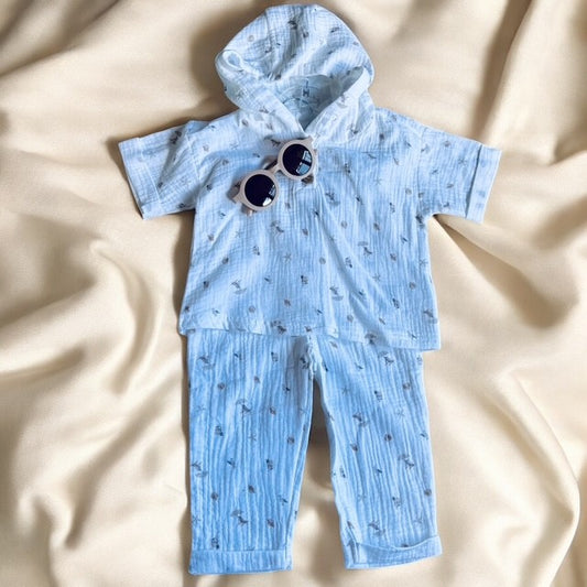 The Beach Cub Set – Hooded Summer Co-Ord